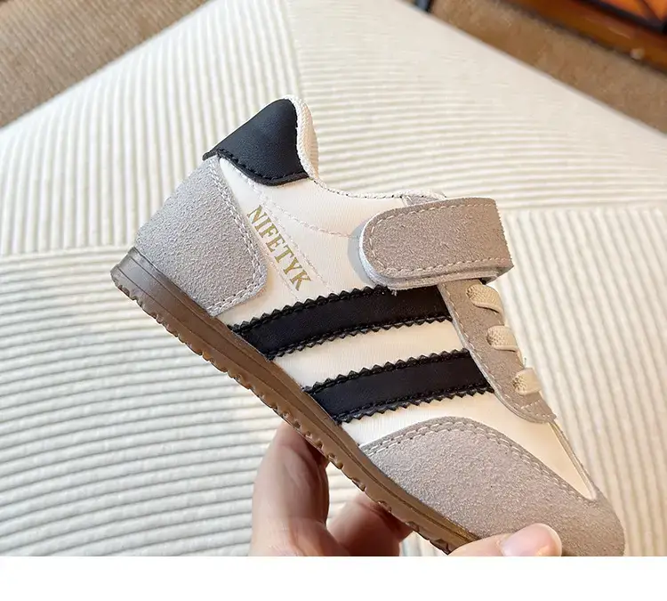 2025 Spring Toddler Walking Shoes Grey White — feature 22