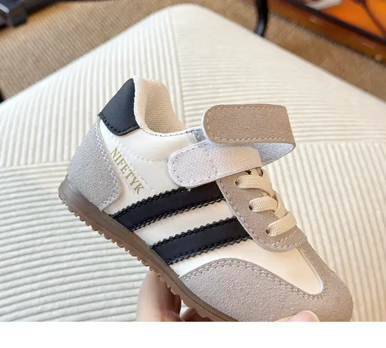 2025 Spring Toddler Walking Shoes Grey White — feature 23