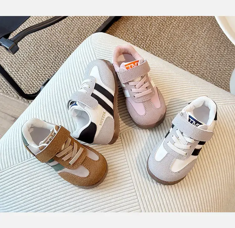 2025 Spring Toddler Walking Shoes Grey White — feature 7