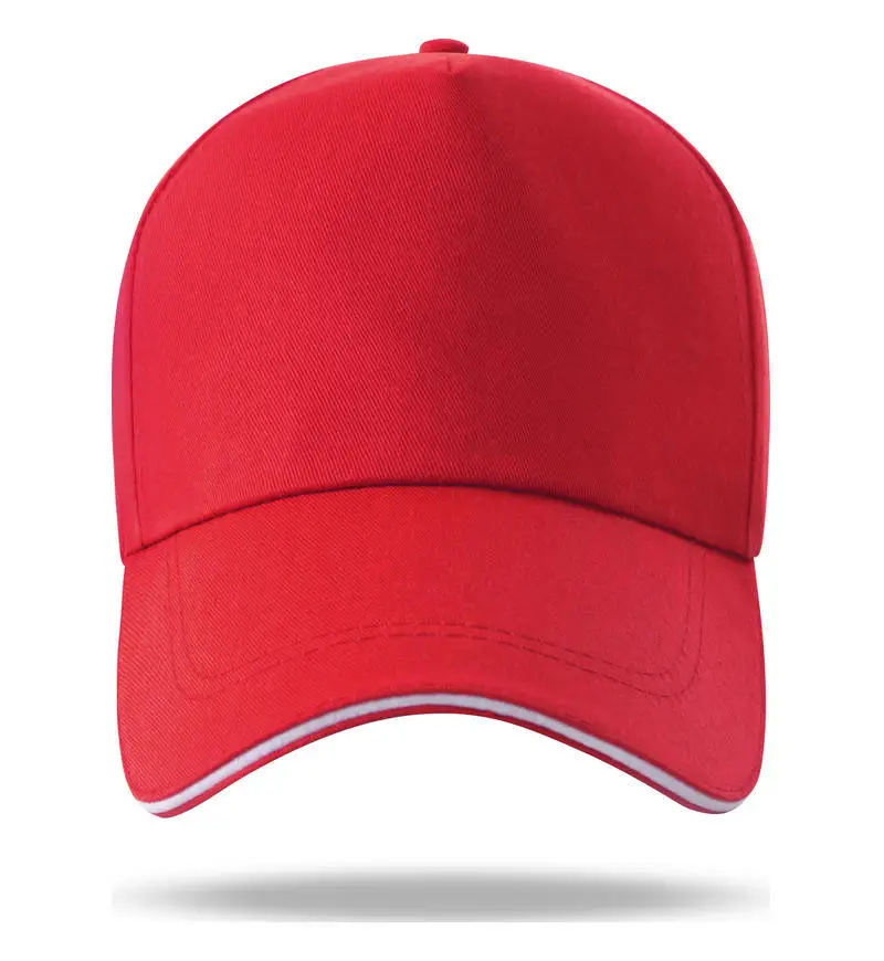 Red Peaked Cap for Summer & Outdoor Use - Image 3
