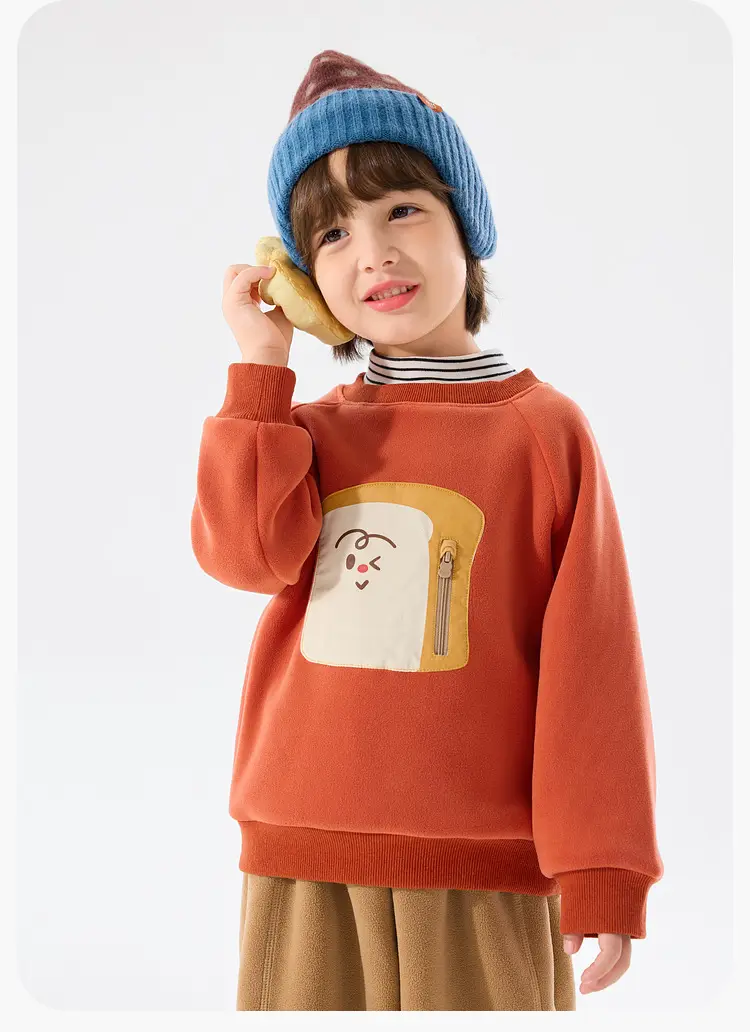 Girls Green Lion Embroidered Sweatshirt — feature 10