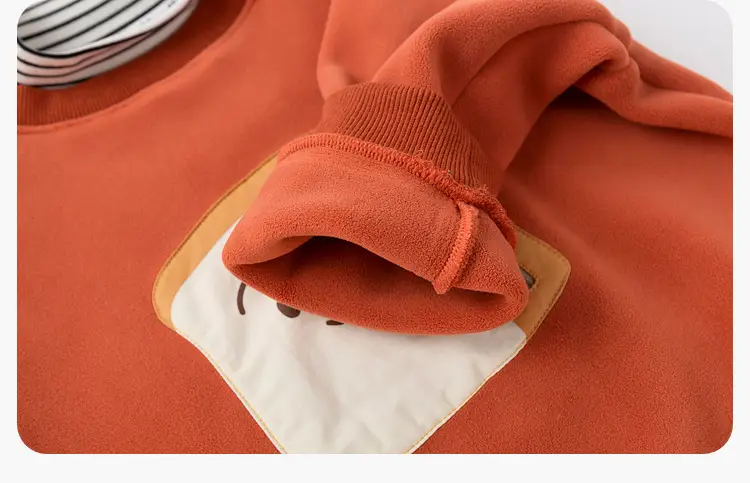 Girls Green Lion Embroidered Sweatshirt — feature 18