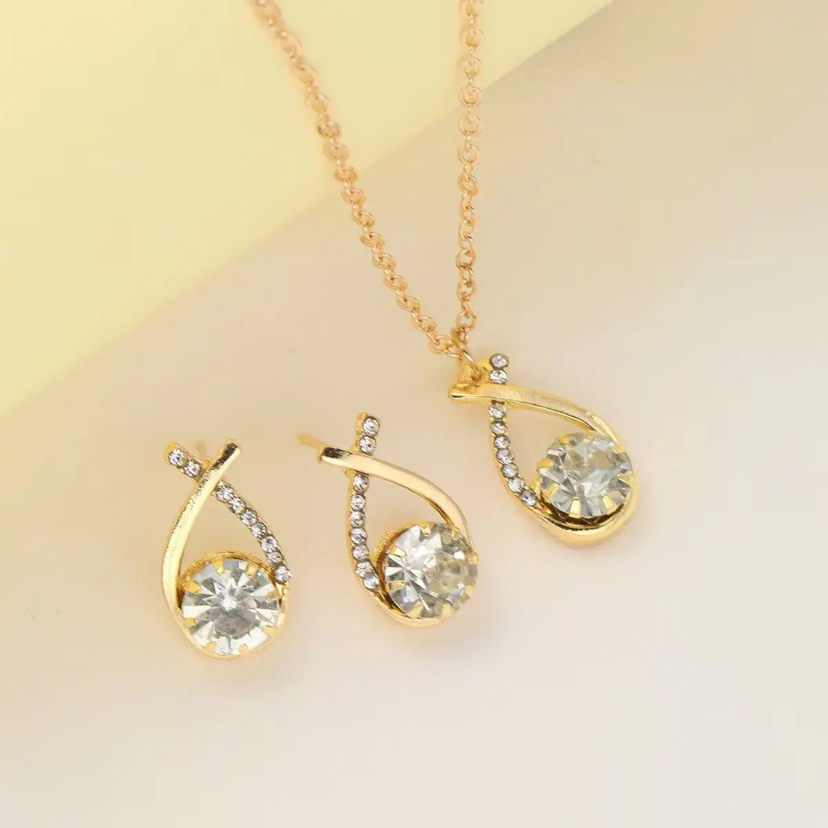 Red Cherry Pendant Earrings Set for Women — feature 2