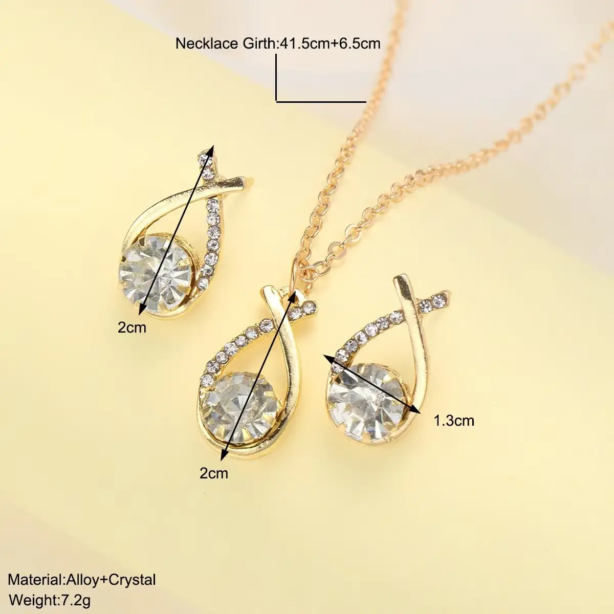 Red Cherry Pendant Earrings Set for Women — feature 4