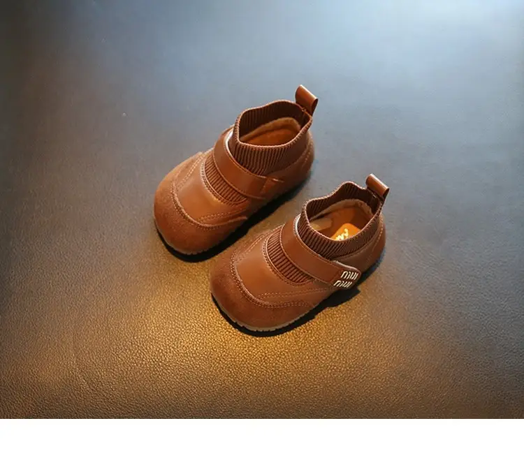 Baby Girl Fleece Lined Sneakers Spring Autumn Non-Slip — feature 8