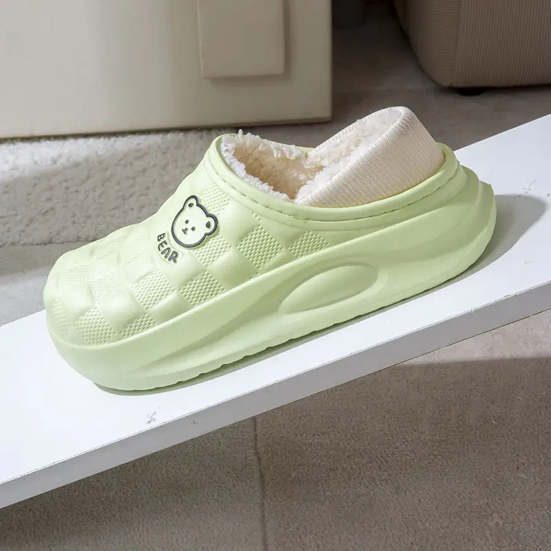 Women Waterproof Velvet Slippers Autumn Winter 2024 - Image 10