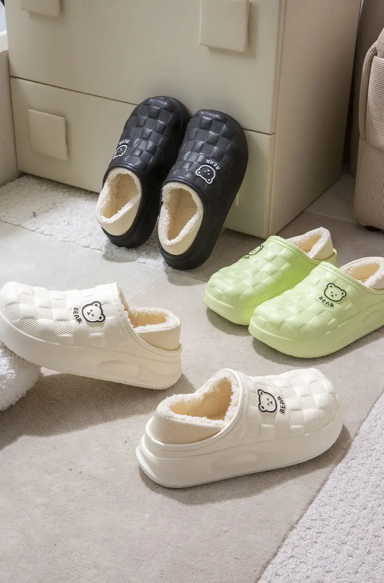 Women Waterproof Velvet Slippers Autumn Winter 2024 — feature 10