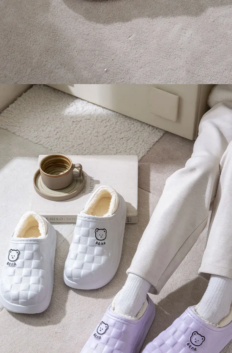 Women Waterproof Velvet Slippers Autumn Winter 2024 — feature 15