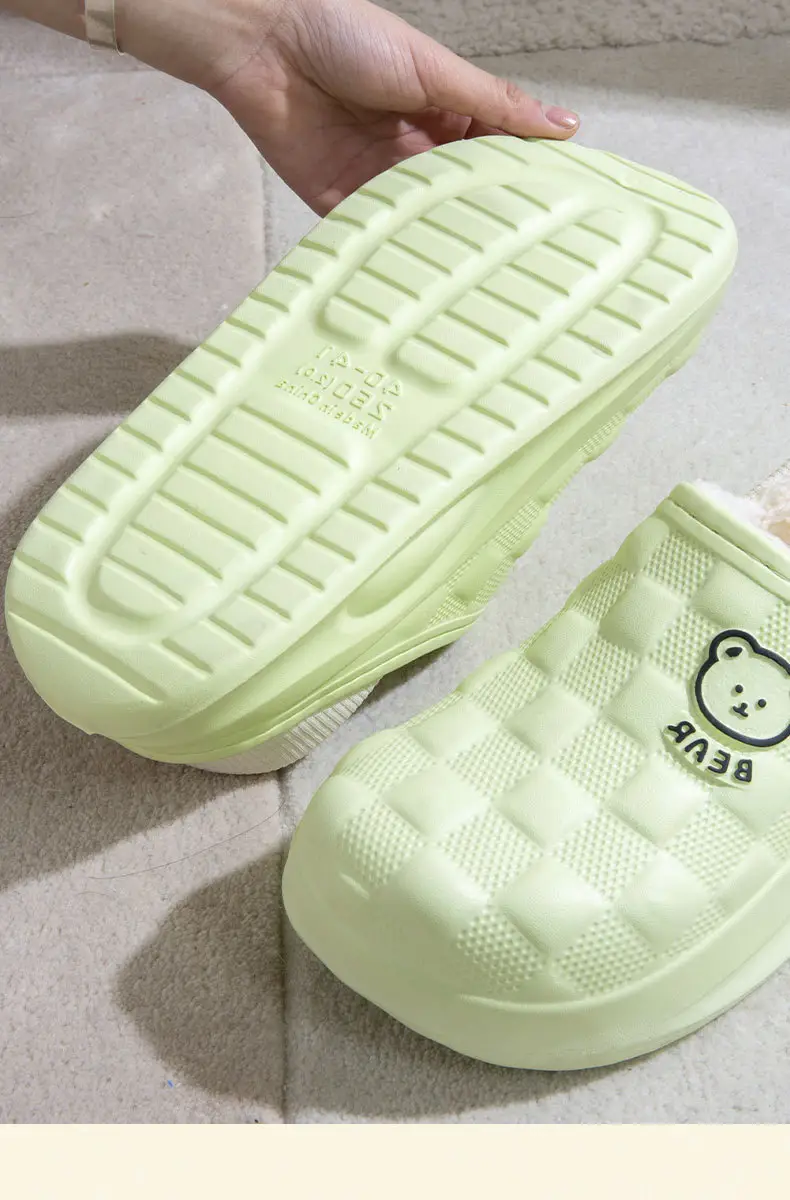 Women Waterproof Velvet Slippers Autumn Winter 2024 — feature 6