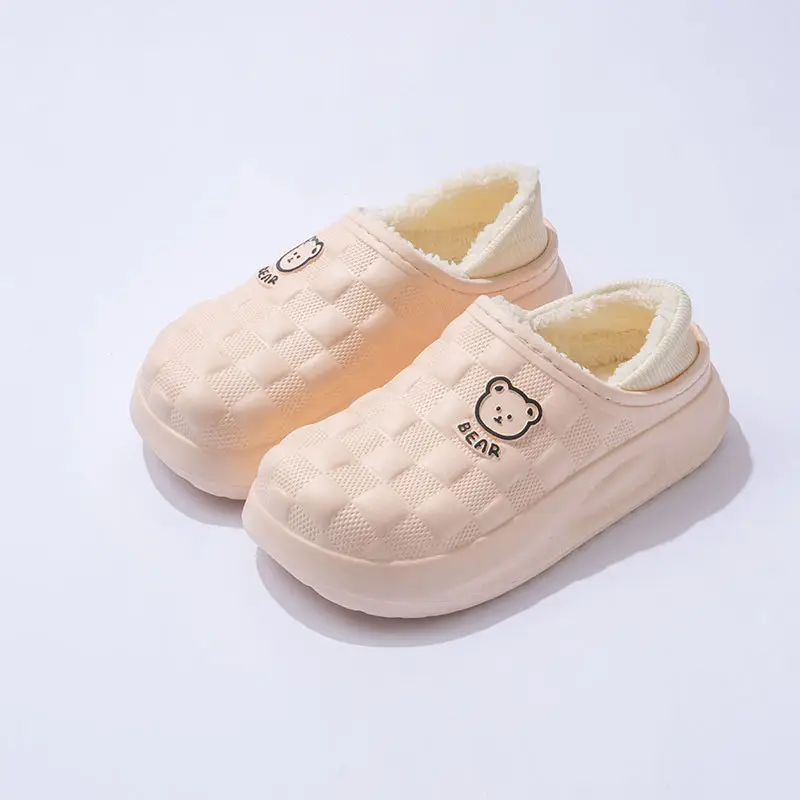 Women Waterproof Velvet Slippers Autumn Winter 2024 - Image 2