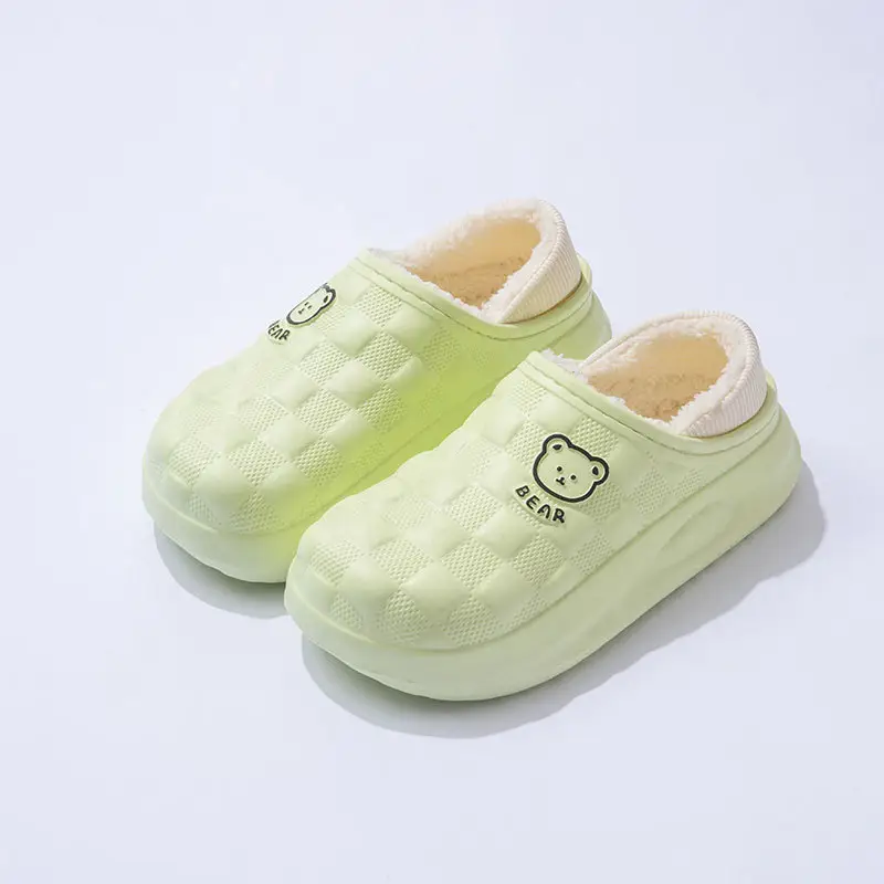 Women Waterproof Velvet Slippers Autumn Winter 2024 - Image 3