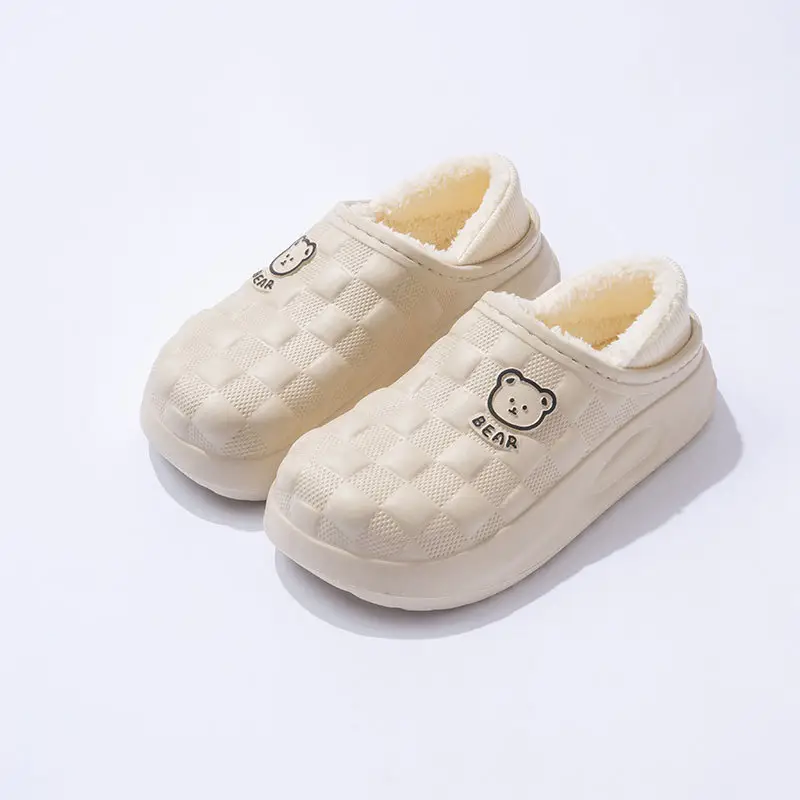Women Waterproof Velvet Slippers Autumn Winter 2024 - Image 7