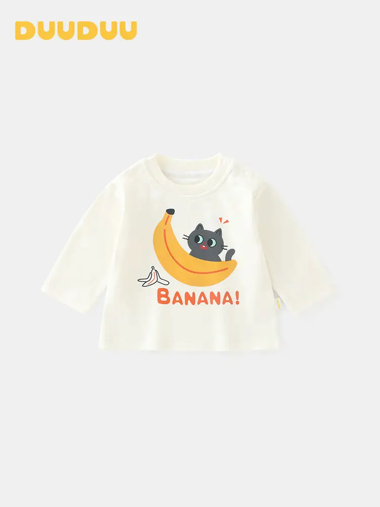 Baby Long Sleeve T-Shirt White Baby Boys 2025 - Image 3