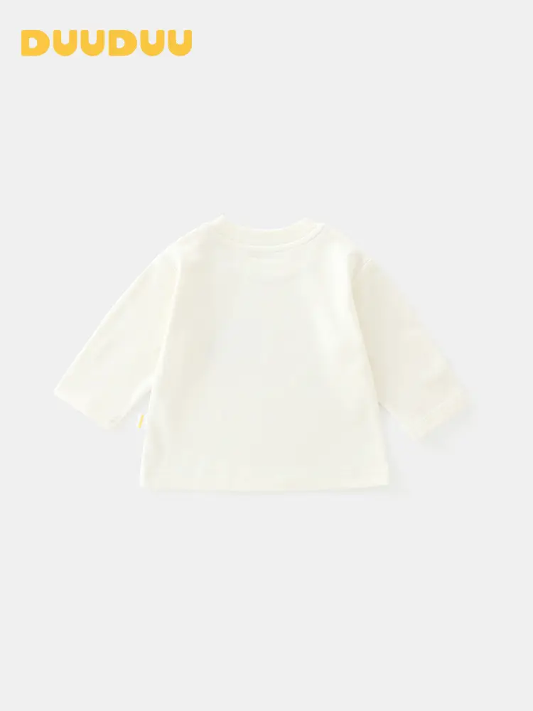 Baby Long Sleeve T-Shirt White Baby Boys 2025 - Image 4