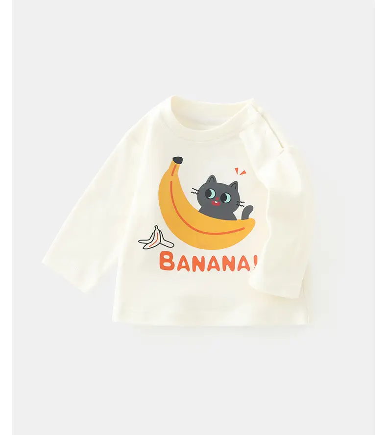 Baby Long Sleeve T-Shirt White Baby Boys 2025 — feature 11