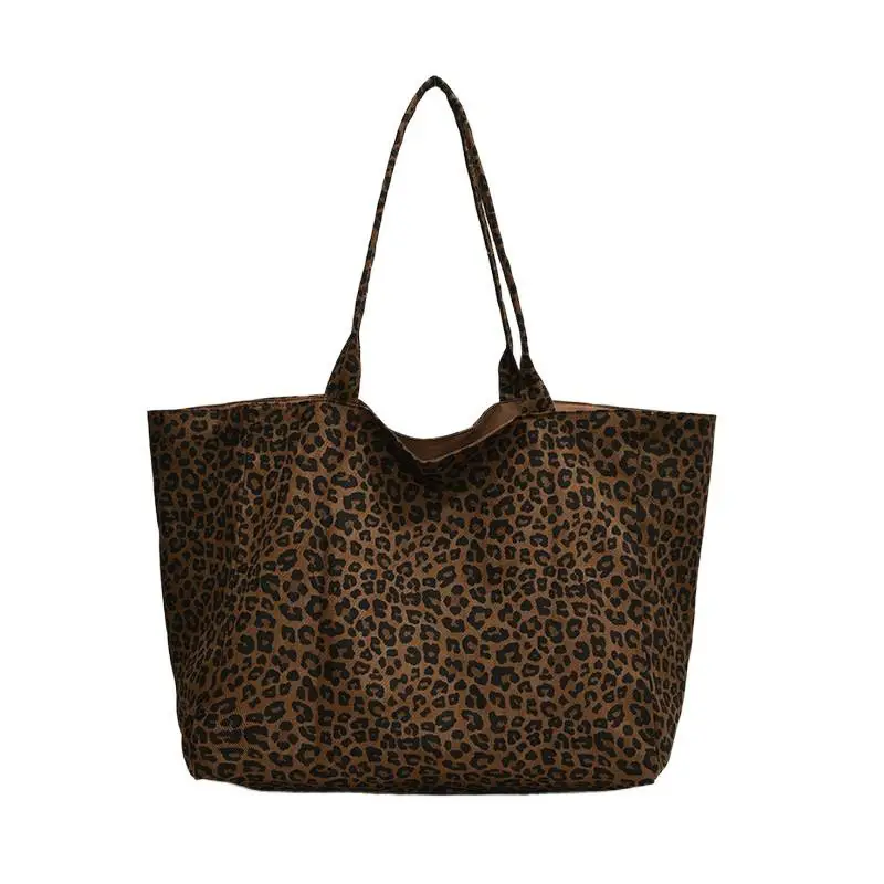 Leopard Print Large Capacity Women's Tote Bag - Image 7