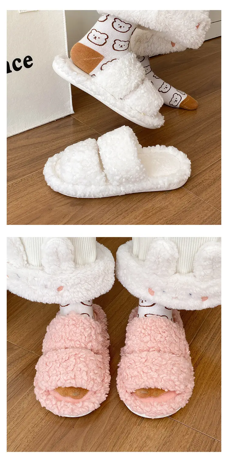 Women's Furry Slippers Retro Cartoon 2025 Winter — feature 15