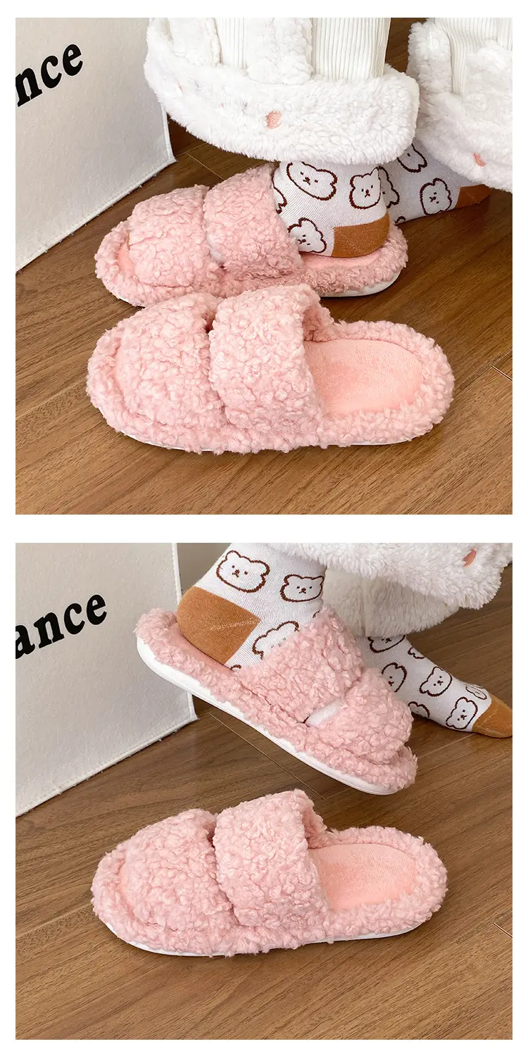 Women's Furry Slippers Retro Cartoon 2025 Winter — feature 16