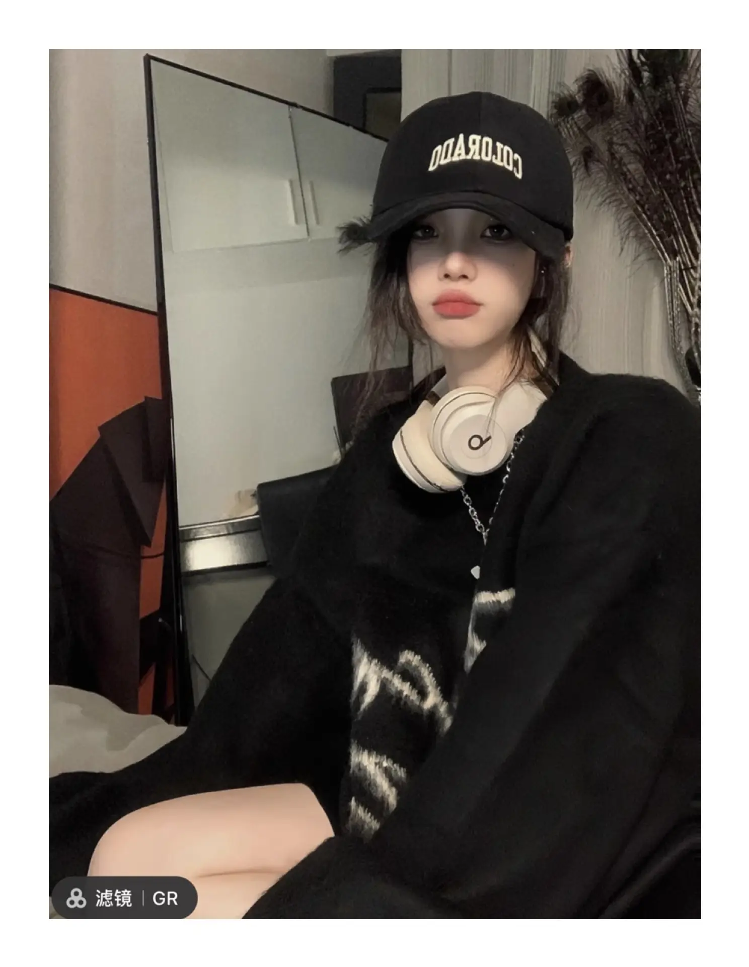 2025 Women Letter Embroidered Brushed Cap Wide Brim Duckbill — feature 5