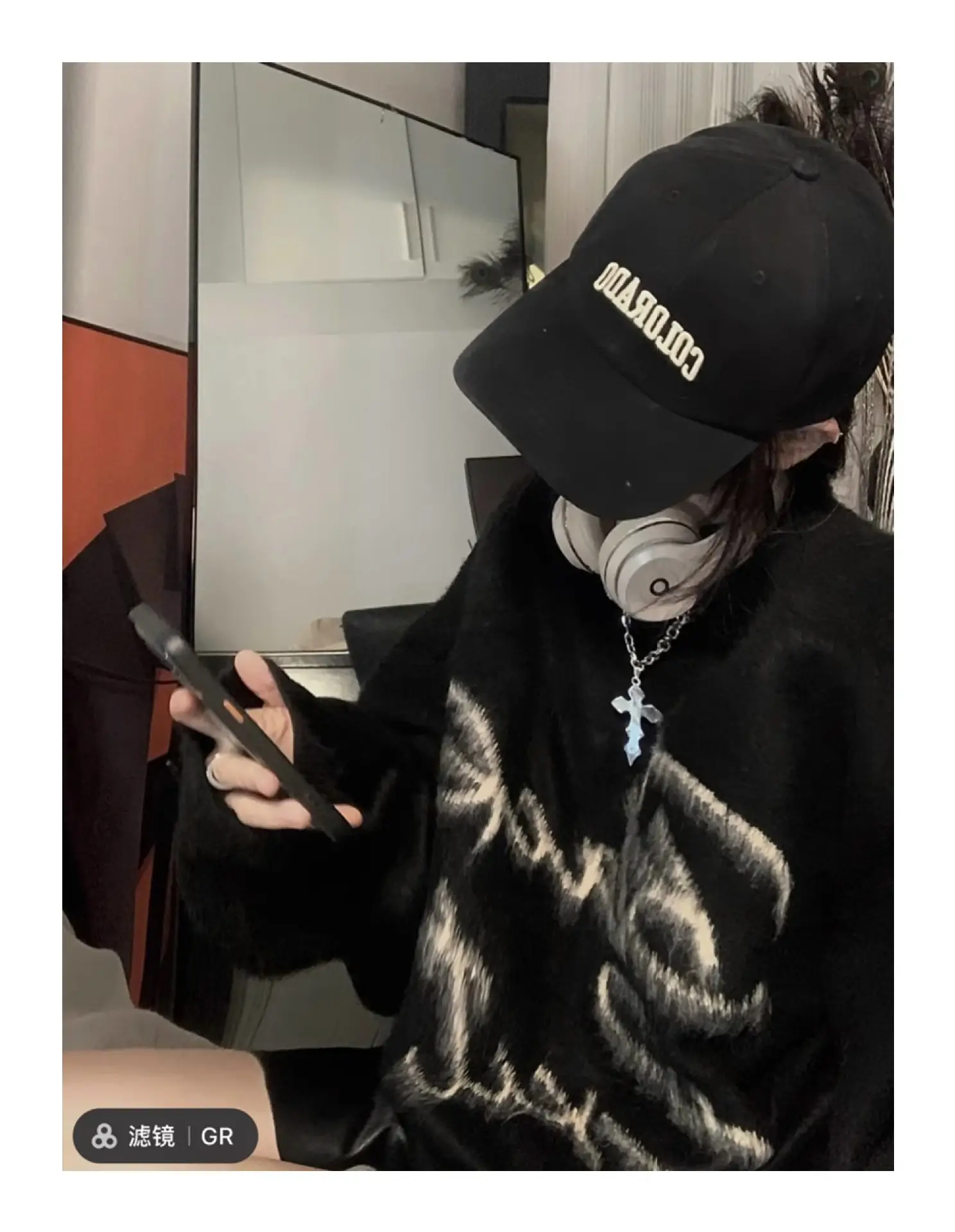 2025 Women Letter Embroidered Brushed Cap Wide Brim Duckbill — feature 6