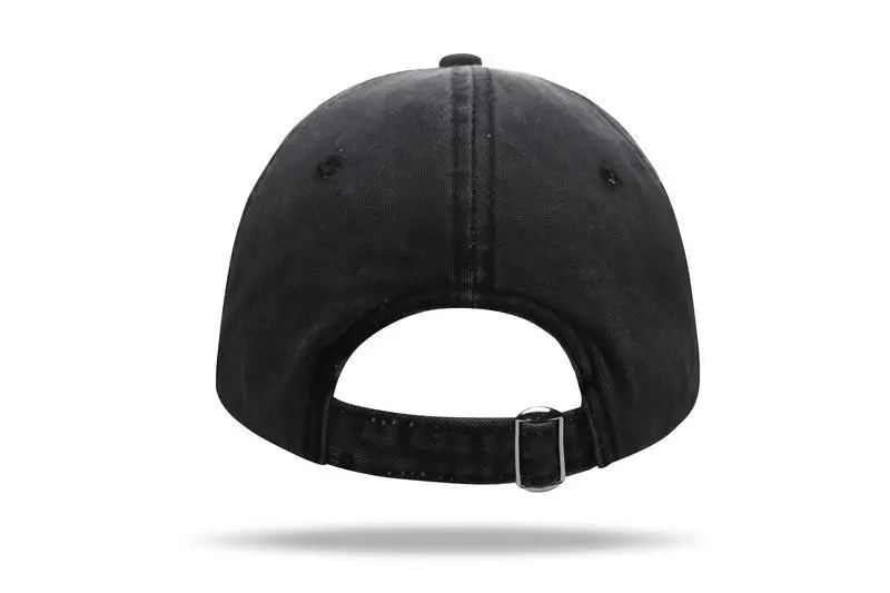 Pure Cotton Washable Baseball Cap with Custom Letter Logo — feature 9