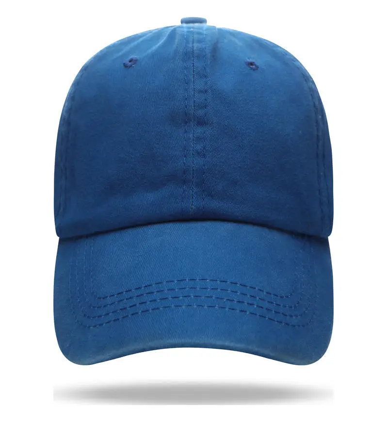Pure Cotton Washable Baseball Cap with Custom Letter Logo - Image 11
