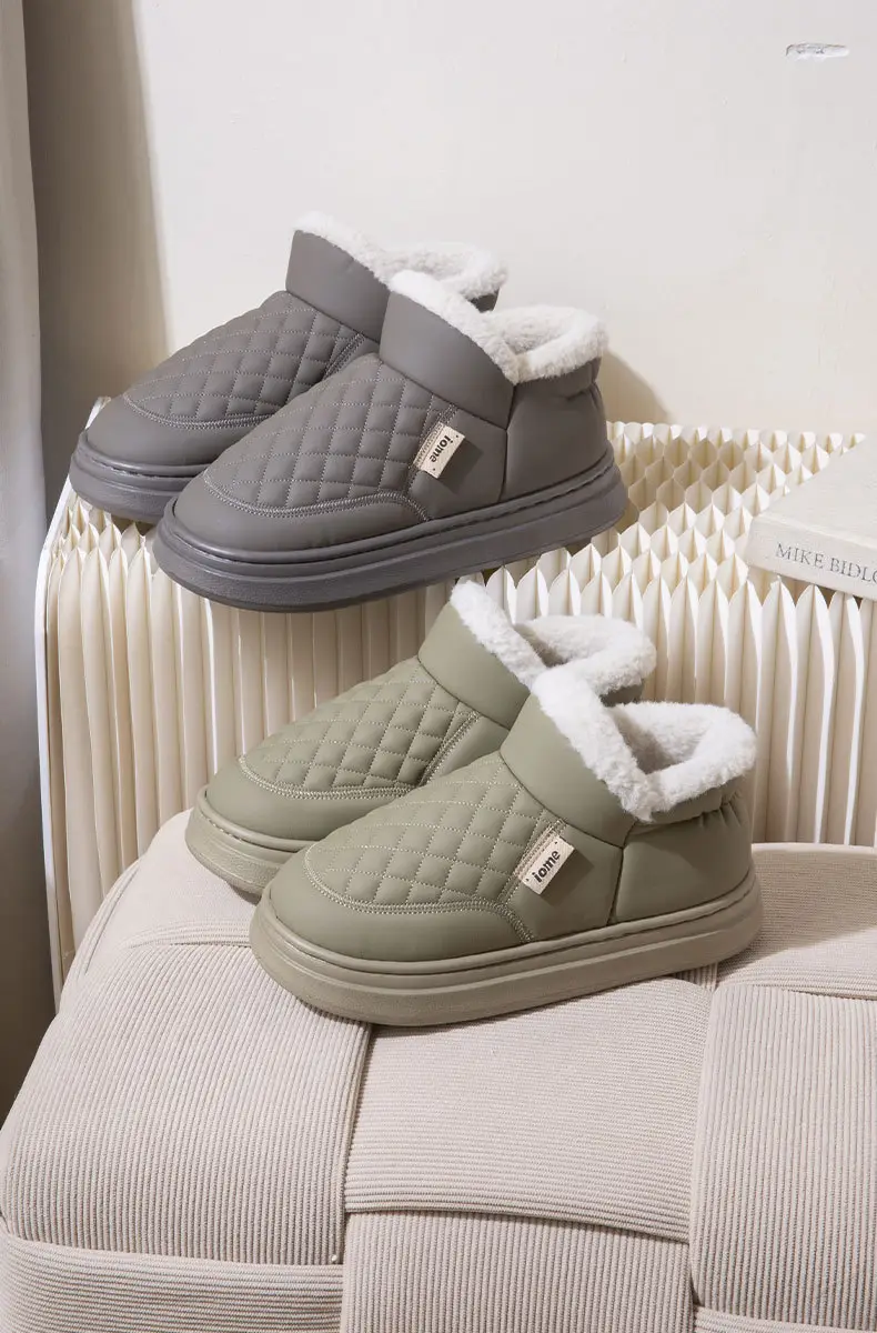 Winter Warm Cotton Slippers for Women with Shit-Stepping Comfort — feature 15
