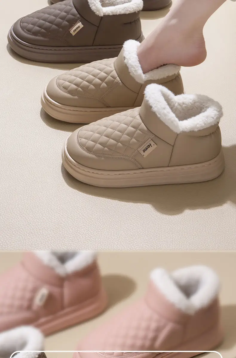 Winter Warm Cotton Slippers for Women with Shit-Stepping Comfort — feature 9