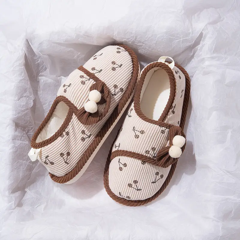 2025 New Soft-Soled Non-Slip Confinement Shoes Spring and Summer Thin Heel-Covering Pregnant Women Postpartum Cotton Slippers for Women Autumn and Winter - Image 2