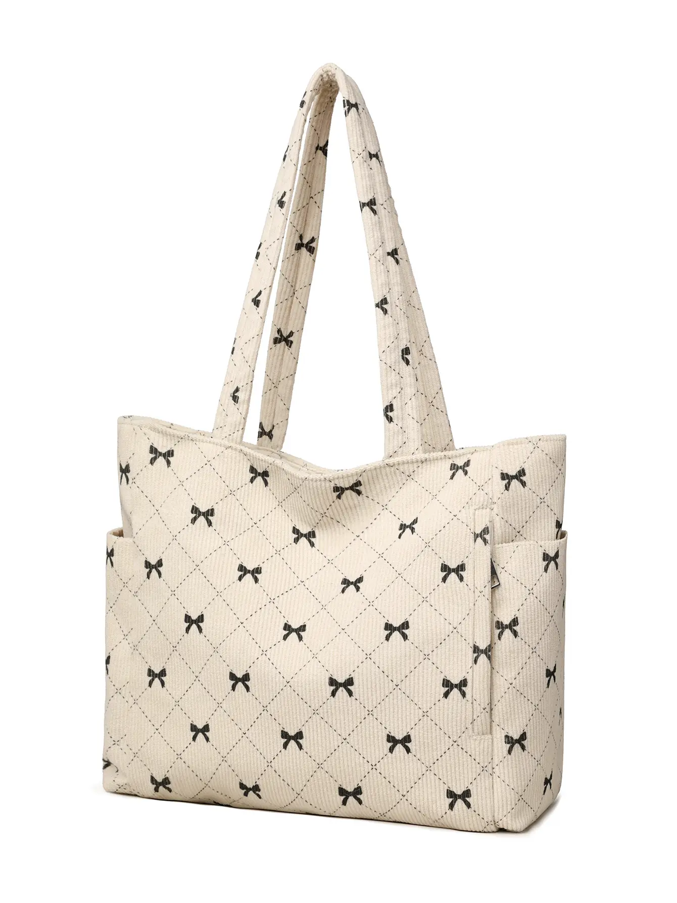 Cross Stitch Pattern Large Tote Bag for Women — feature 18