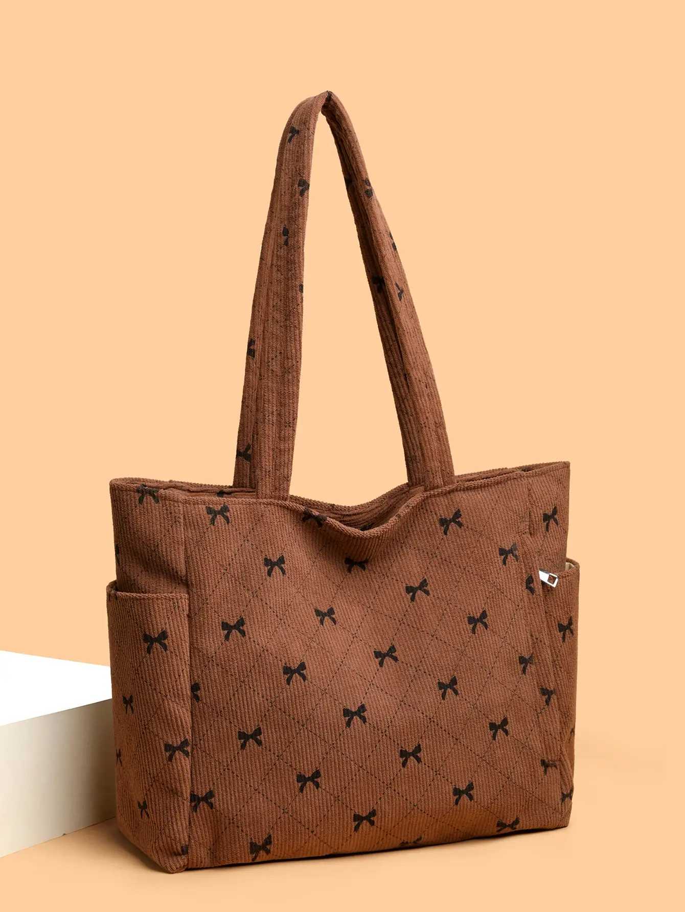 Cross Stitch Pattern Large Tote Bag for Women — feature 22