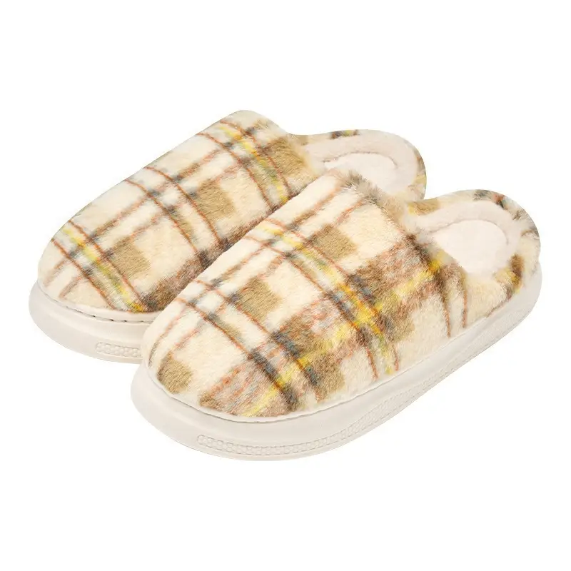 Women Plush Cotton Winter Slippers Warm Plush - Image 10