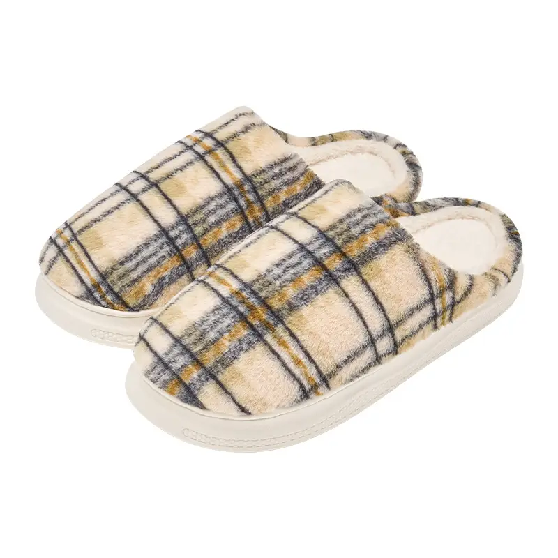 Women Plush Cotton Winter Slippers Warm Plush - Image 2