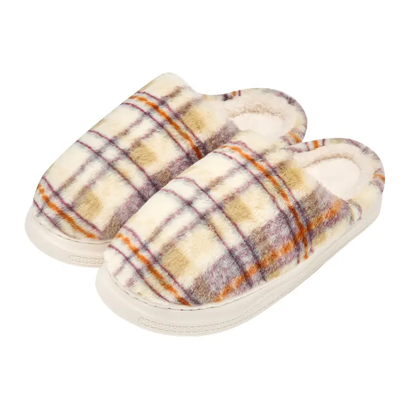 Women Plush Cotton Winter Slippers Warm Plush - Image 4