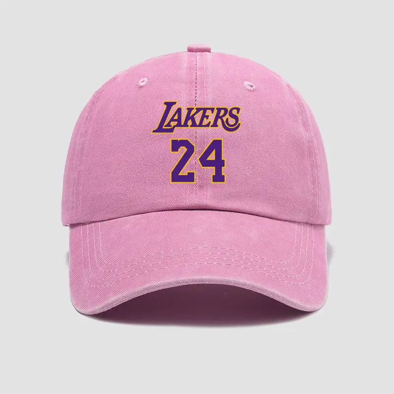 Lakers 24 Unisex Baseball Cap Grey - Image 9