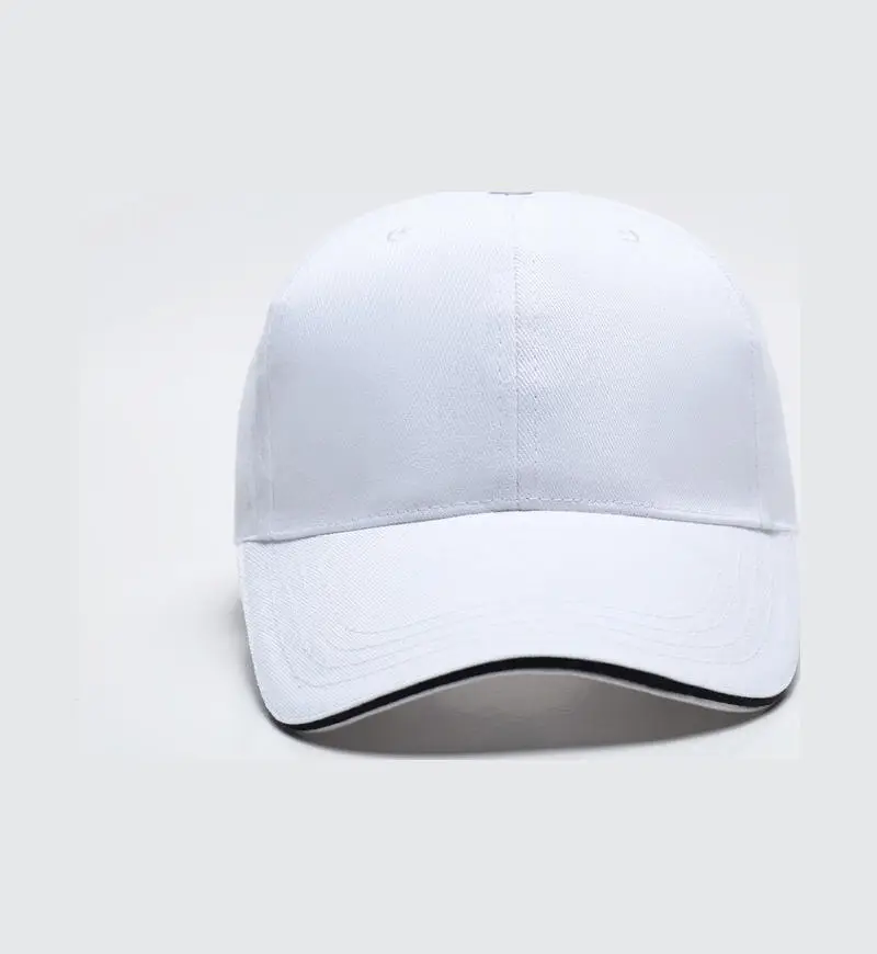 Pure Cotton Beige Baseball Cap with Logo Embroidery - Image 3