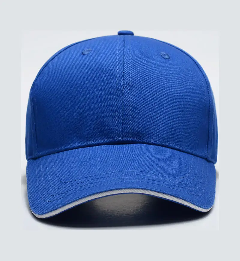 Pure Cotton Beige Baseball Cap with Logo Embroidery - Image 6