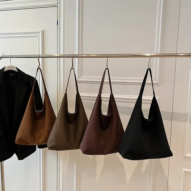 Retro Niche Suede Armpit Bag Women 2025