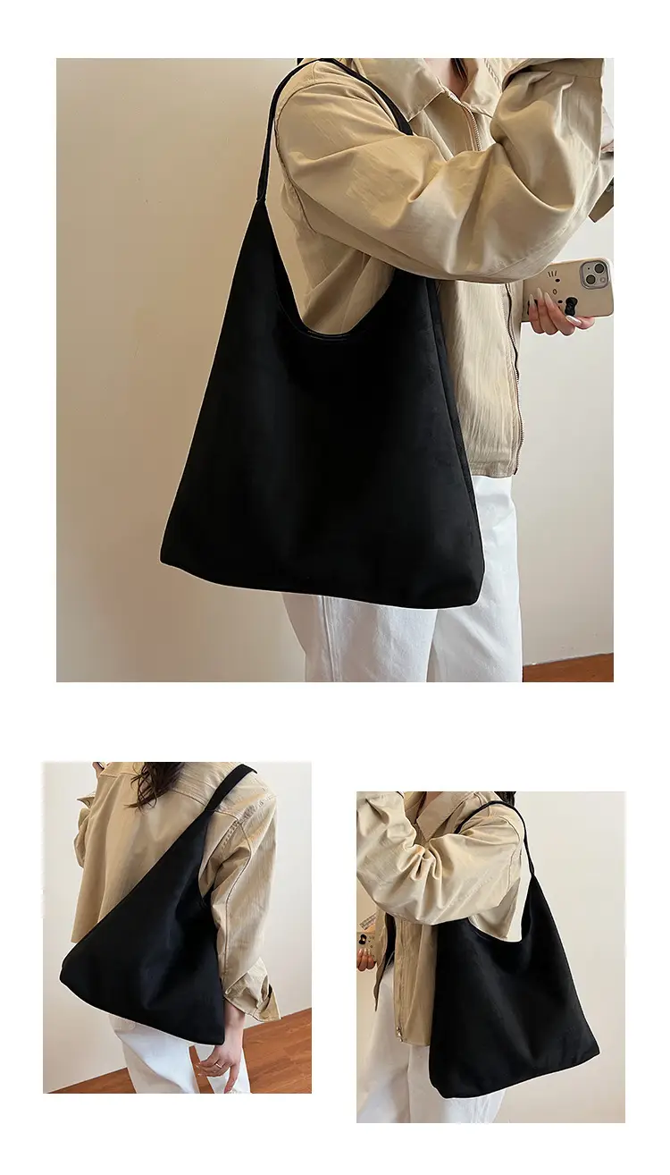 Retro Niche Suede Armpit Bag Women 2025 — feature 10