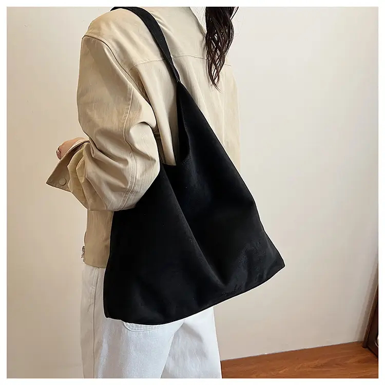 Retro Niche Suede Armpit Bag Women 2025 — feature 18