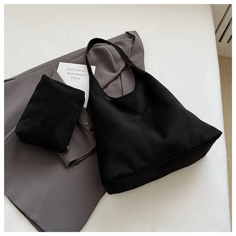 Retro Niche Suede Armpit Bag Women 2025 — feature 27