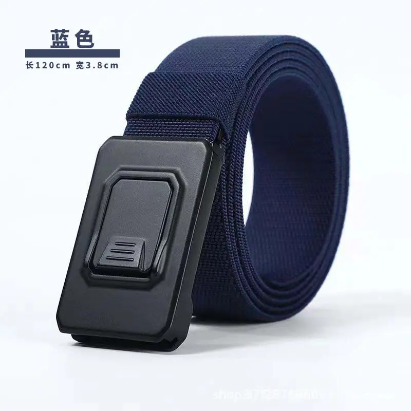 Military Tactical Belt 120cm Nylon Elastic Buckle - Image 2