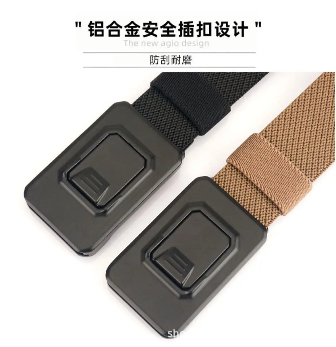 Military Tactical Belt 120cm Nylon Elastic Buckle — feature 12