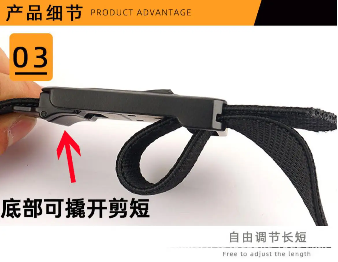 Military Tactical Belt 120cm Nylon Elastic Buckle — feature 9