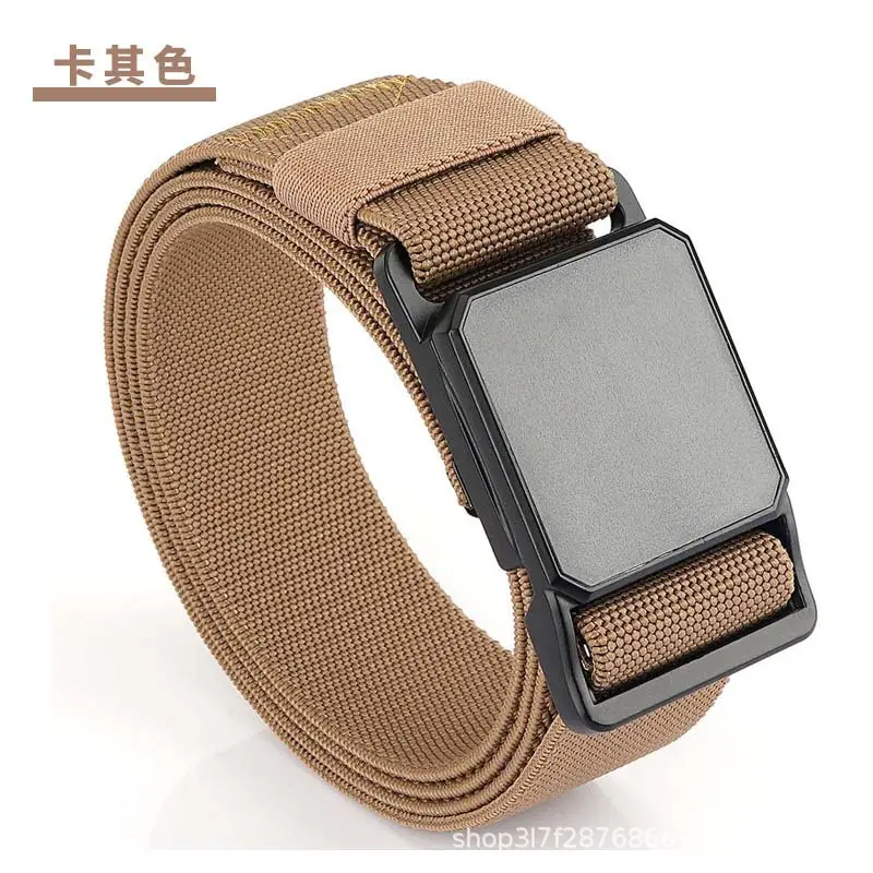 Military Tactical Belt 120cm Nylon Elastic Buckle - Image 8