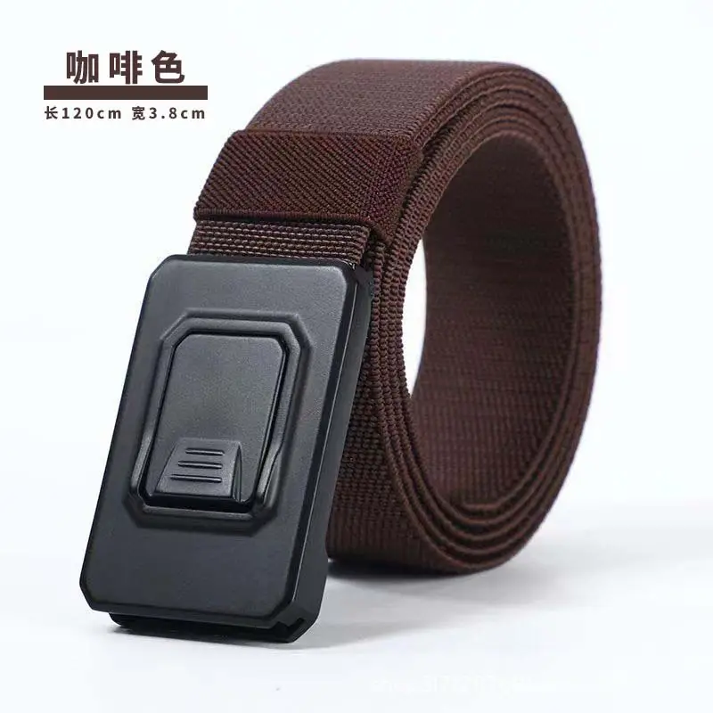 Military Tactical Belt 120cm Nylon Elastic Buckle - Image 5