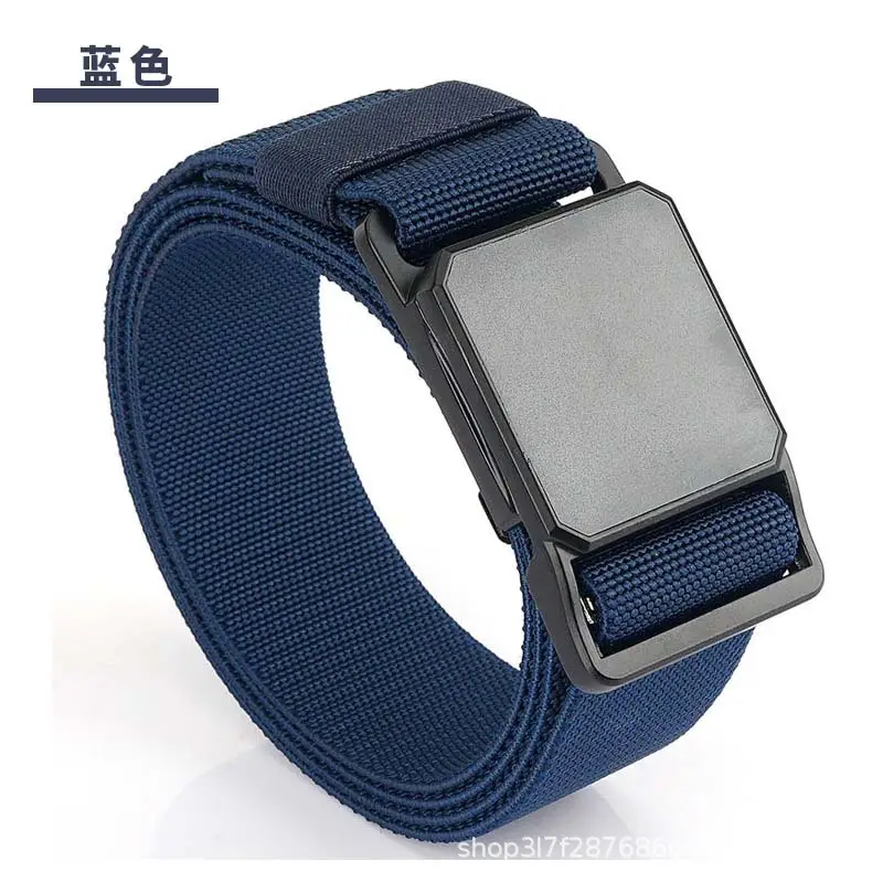 Military Tactical Belt 120cm Nylon Elastic Buckle - Image 6