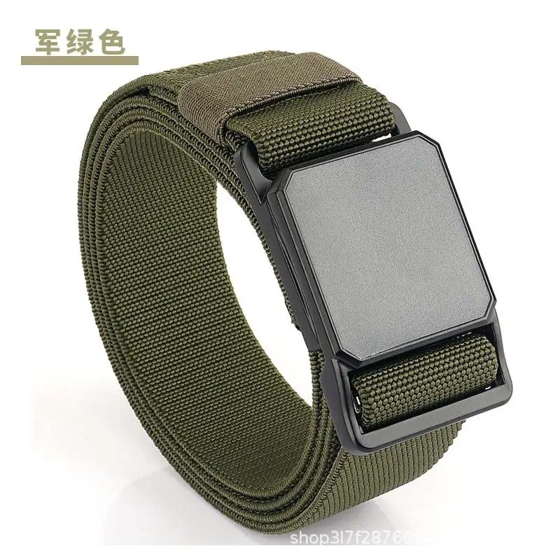 Military Tactical Belt 120cm Nylon Elastic Buckle - Image 7