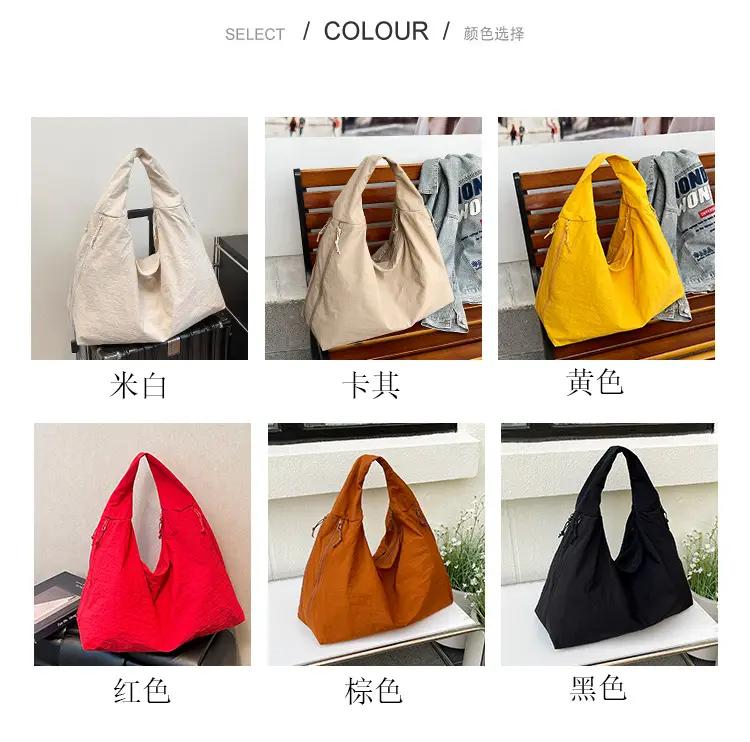 Red Canvas Large Bag for Women Outdoor Carry — feature 4