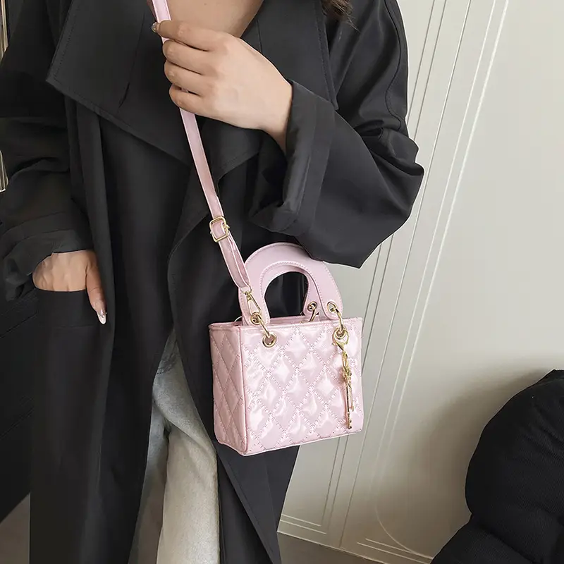Elegant Embroidery Shoulder Bag for Women Brown - Image 8